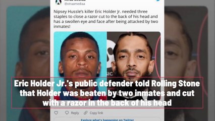 Trial of Nipsey Hussle's killer delayed after he's attacked