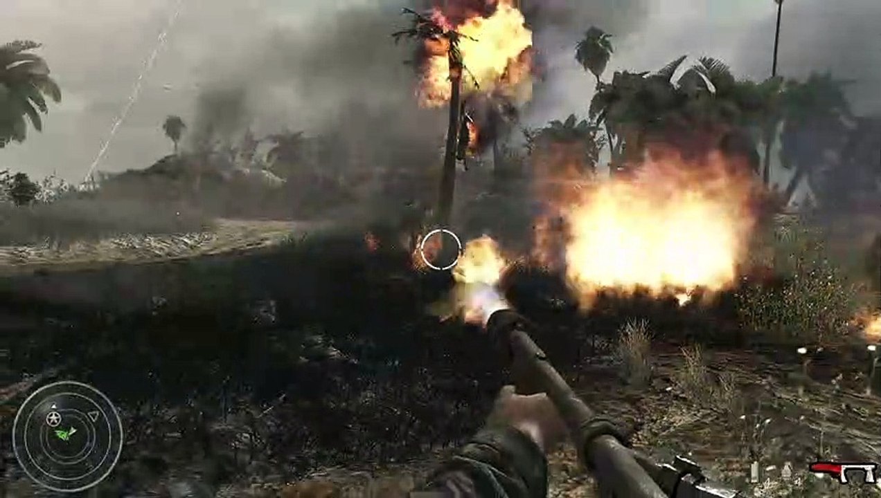 Call of Duty: World at War Campaign Gameplay #3 Hard Landing