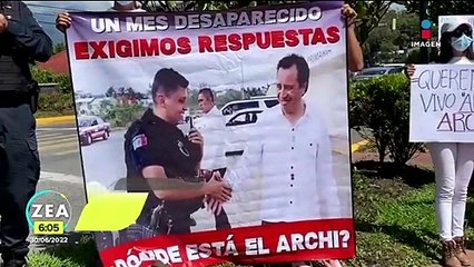 Marchan para exigir la búsqueda del director de Policía Vial de Veracruz