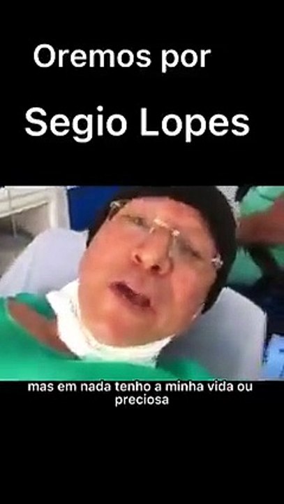 Sérgio Lopes aparece em vídeo após sofrer AVC