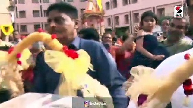 અમદાવાદ રથયાત્રા માટે PM મોદીએ મોકલેલો પ્રસાદ મંદિર પહોંચ્યો