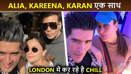 Alia Bhatt's New Photo Out | Post Pregnancy Announcement With Manish Malhotra & Kareena