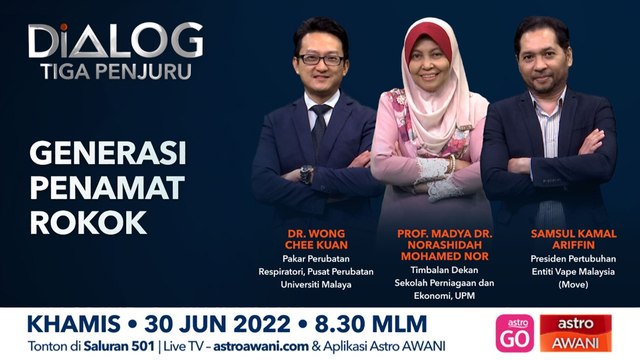 Dialog Tiga Penjuru: Generasi penamat rokok