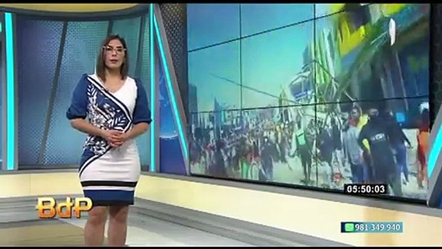 Grave accidente en Arequipa: 10 transeúntes heridos deja caída de una antena de telefonía