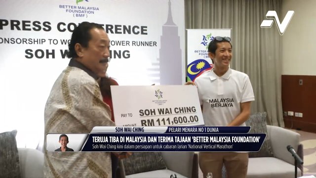 Soh Wai Ching teruja dapat tajaan untuk lebar karier Larian Menara