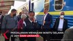 Iring-Iringan Mobil Presiden Jokowi Menuju Rusia