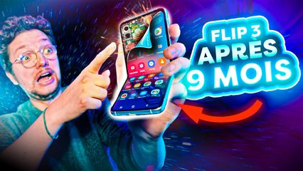 Galaxy Z Flip 3 ⎪ 9 mois PLUS TARD, la vérité sur le PETIT PLIANT de Samsung !