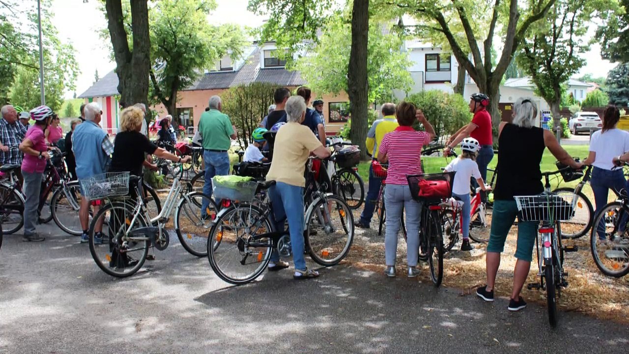 Strasshof  Radwandertag 2022 - sportlich die Gemeinde erkunden