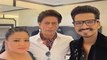 Bharti Singh and her husband Haarsh Limbachiyaa share a snap with Shah Rukh Khan | SBS