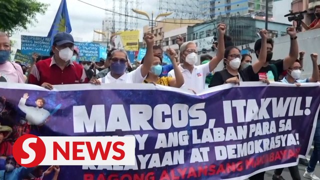 Filipino activists call Marcos presidency a slap to the face for martial law victims