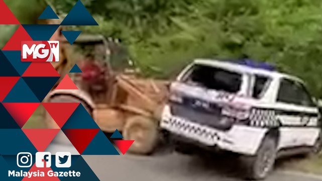 MGNews : Mengamuk disaman, lelaki bertindak hancurkan kenderaan JPJ