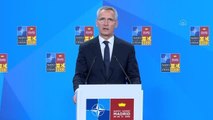 NATO Genel Sekreteri Jens Stoltenberg, basın toplantısıyla Madrid Zirvesi'ni kapattı