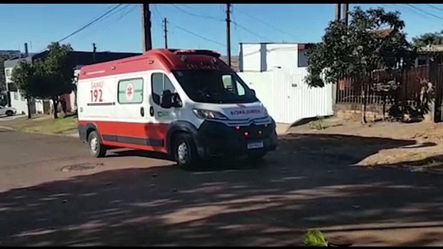 Com fortes dores no peito, idoso de 59 anos é socorrido no Coqueiral