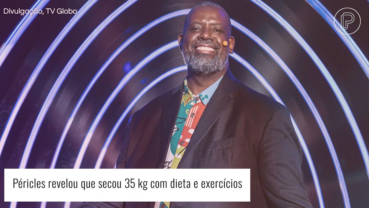 Péricles seca 35 kg com dieta e afasta cirurgia: 'Morro de medo de entrar na faca'