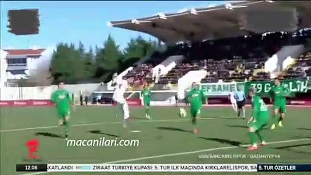 GMG Kırklarelispor 2-1 Gaziantep FK [HD] 05.12.2019 - 2019-2020 Turkish Cup 5th Round 1st Leg