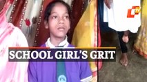 INSPIRING | School Girl With One Leg Travels To School | OTV News