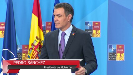 Télécharger la video: La protección de Ceuta y Melilla: Así han respondido Sánchez y Stoltenberg