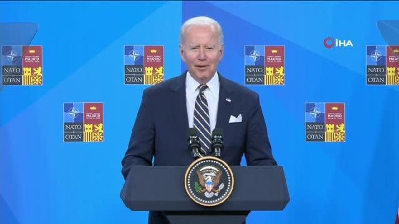 ABD Başkanı Joe Biden, "Aralık ayında F-16'ları satmamız gerektiğini söylemiştim. Onları modernize de etmemiz gerekiyor.