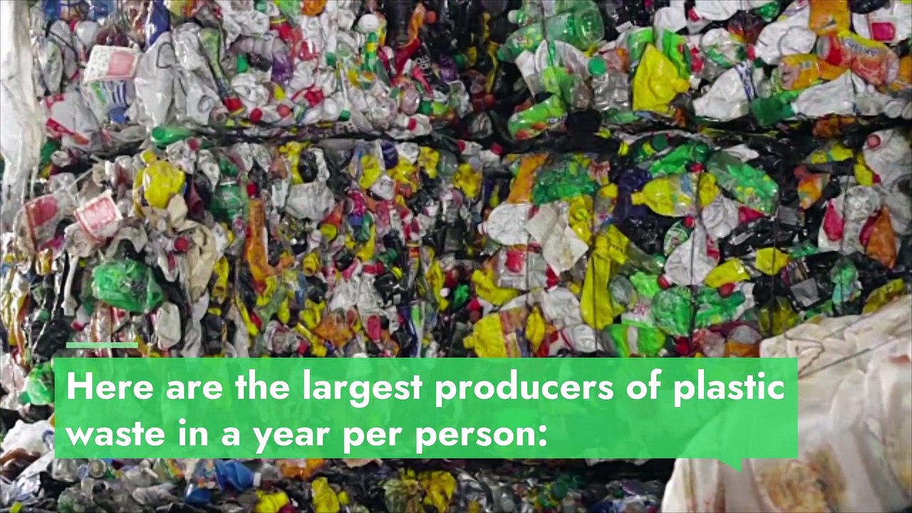 The Americans, champions of plastic waste
