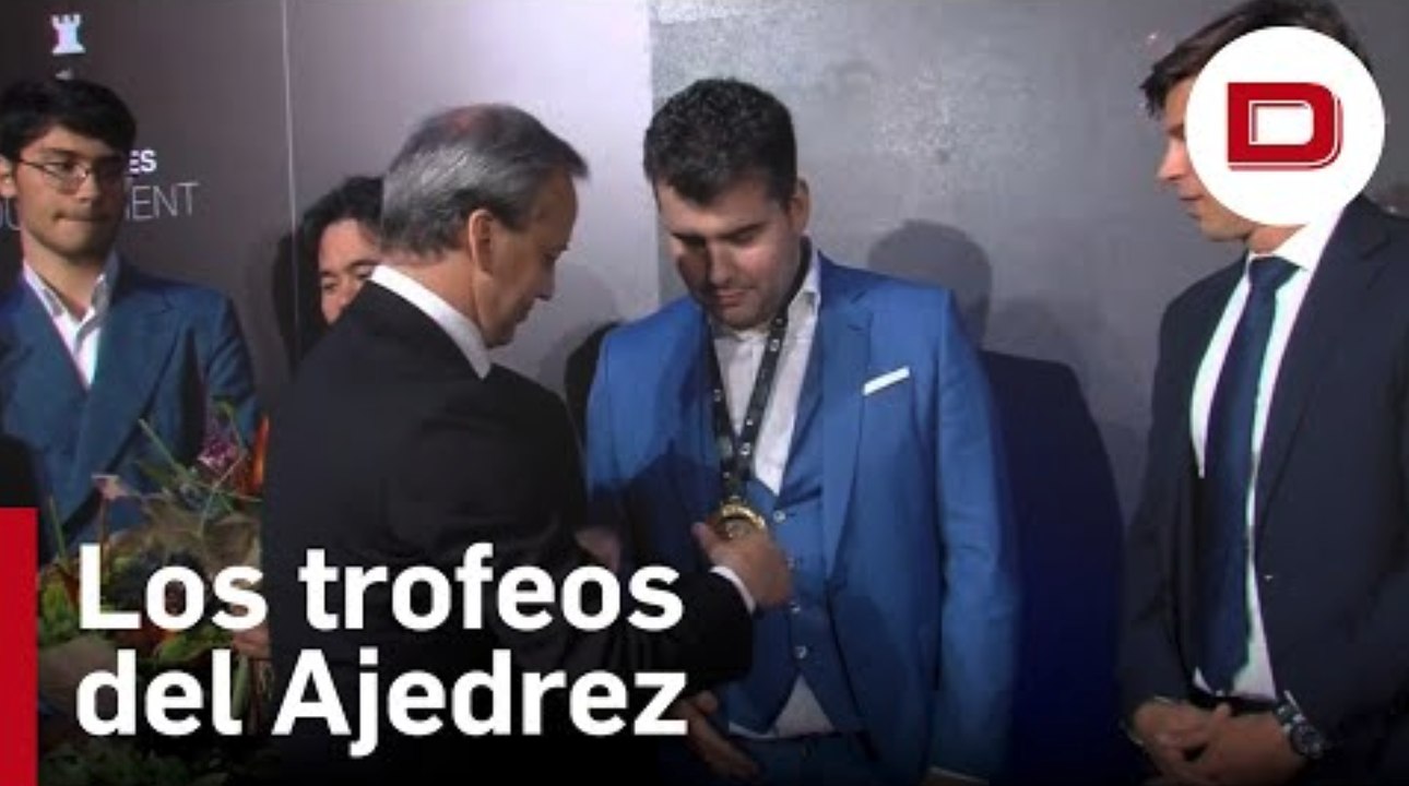 Así ha sido la entrega de trofeos del torneo de Candidatos de Ajedrez