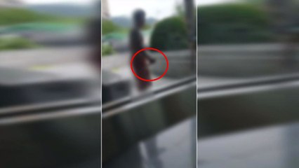 경찰서에서 흉기 난동...테이저건 쏴 제압 / YTN