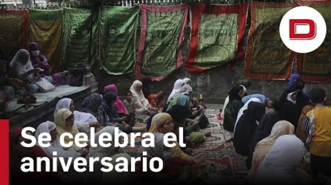 Musulmanes de la Cachemira india celebran el aniversario luctuoso de Mir Sayyid Ali Hamadani