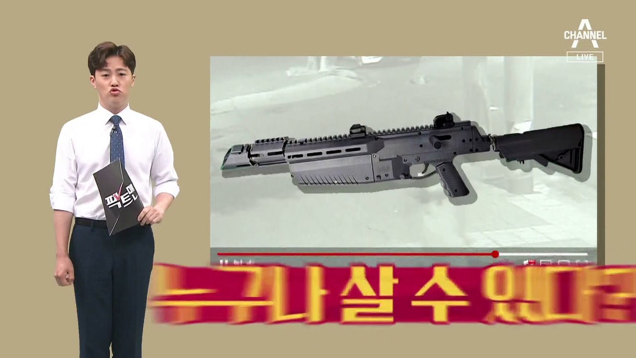 [팩트맨]‘파출소 습격’ 공기화살총, 누구나 구매 가능?