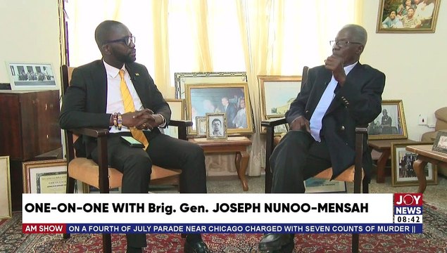 One-On-One with Brig. Gen. Joseph Nunoo-Mensah (Rtd) - AM Talk with Benjamin Akakpo on Joy News