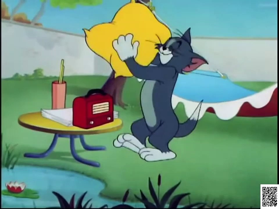 Tom and Jerry Cat Napping Classic Cartoon