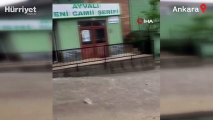 Başkent'te yollar dereye döndü