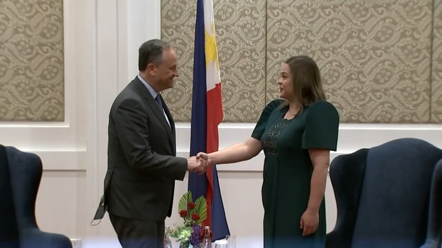 U.S. 2nd Gentleman Douglas Emhoff at ilang opisyal mula sa ibang bansa, nag-courtesy call kay VP-elect Sara Duterte | Saksi