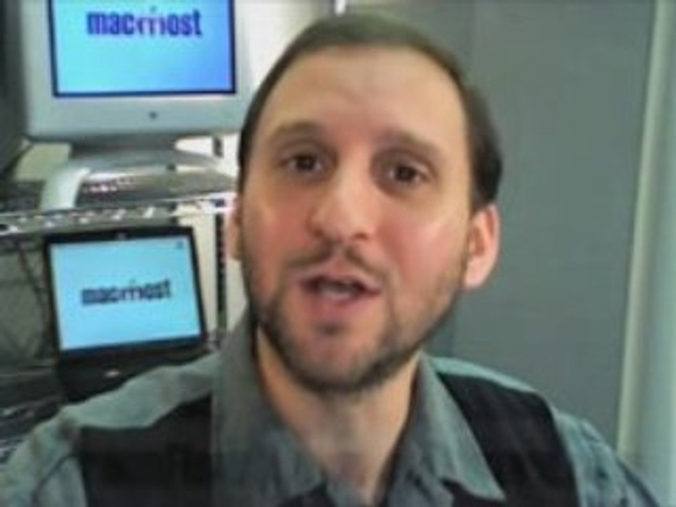 MacMost Now 55: Mac Screencast Software