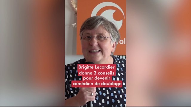 Brigitte Lecordier donne 3 conseils pour devenir comédien de doublage