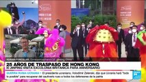 Informe desde Beijing: Xi Jinping llegó a Hong Kong para conmemorar aniversario