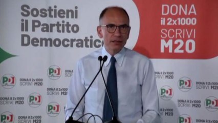 Letta: Ius Scholae è tema parlamentare, il governo non c'entra