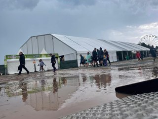 Eurockéennes : le passage de l'orage