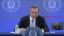 Draghi: il governo non è a rischio, mai detto di rimuovere Conte