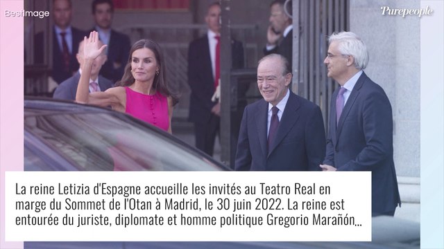 Letizia d'Espagne canon en robe flashy, elle ne passe pas inaperçue