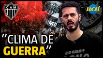 Flamenguistas ameaçam torcida do Atlético no RJ