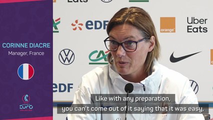 France 'preparing well' for Euros - Corinne