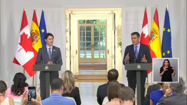 Sánchez y Trudeau presumen de sus fuertes lazos estratégicos y personales