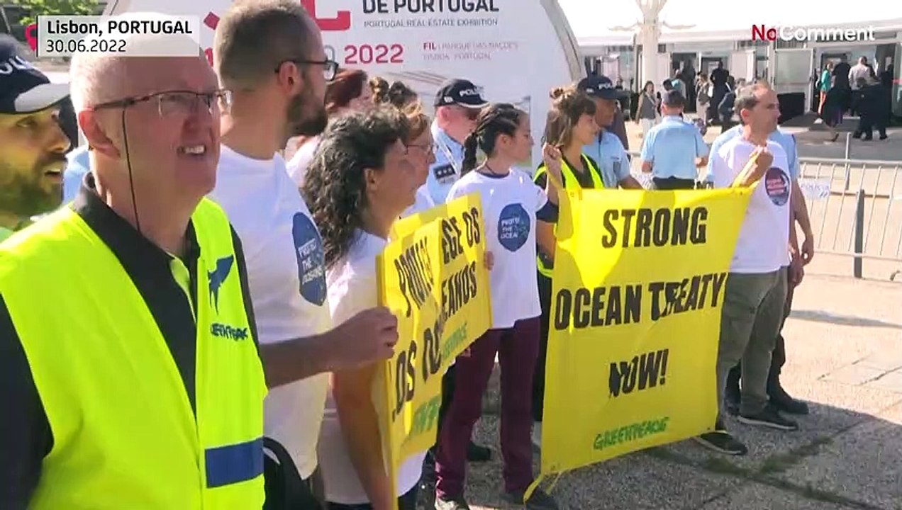 L'ONG Greenpeace réclame "un traité fort" pour la protection des océans