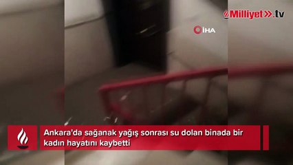 Evinde sel sularına yakalanan kadın hayatını kaybetti