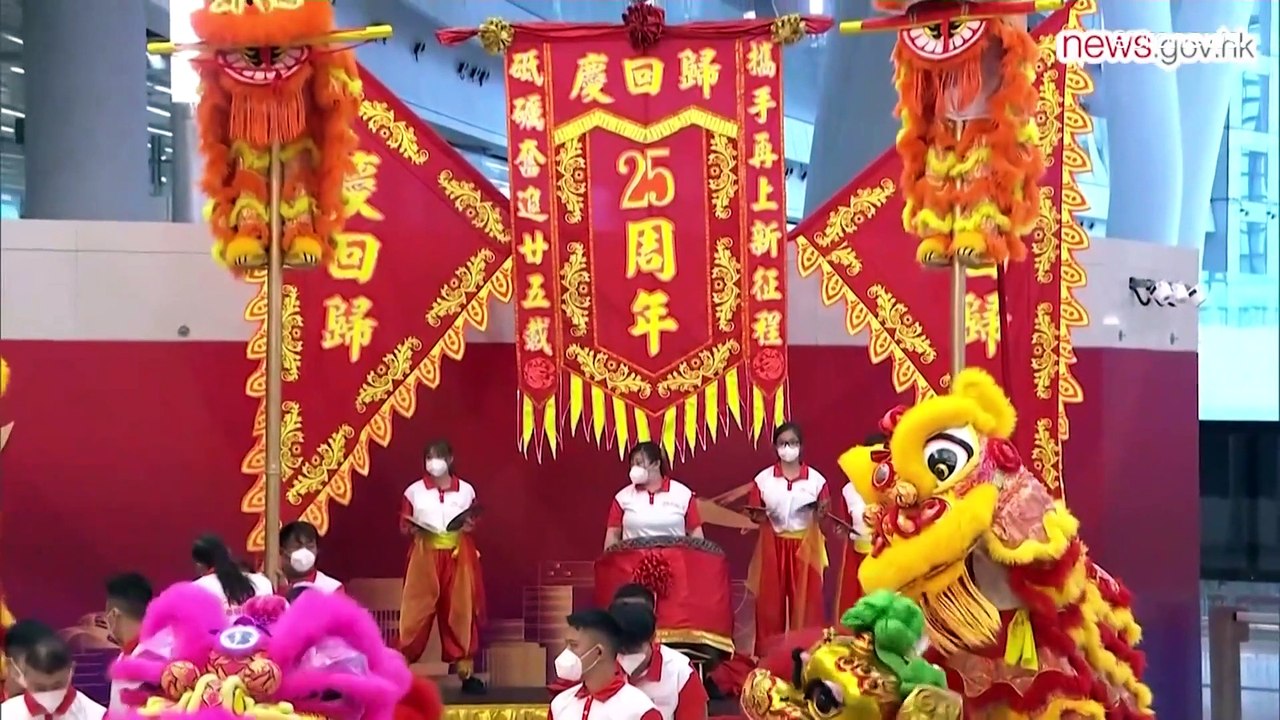 Xi Jinping  ad Hong Kong 25 anni dopo il ritorno della città alla Cina