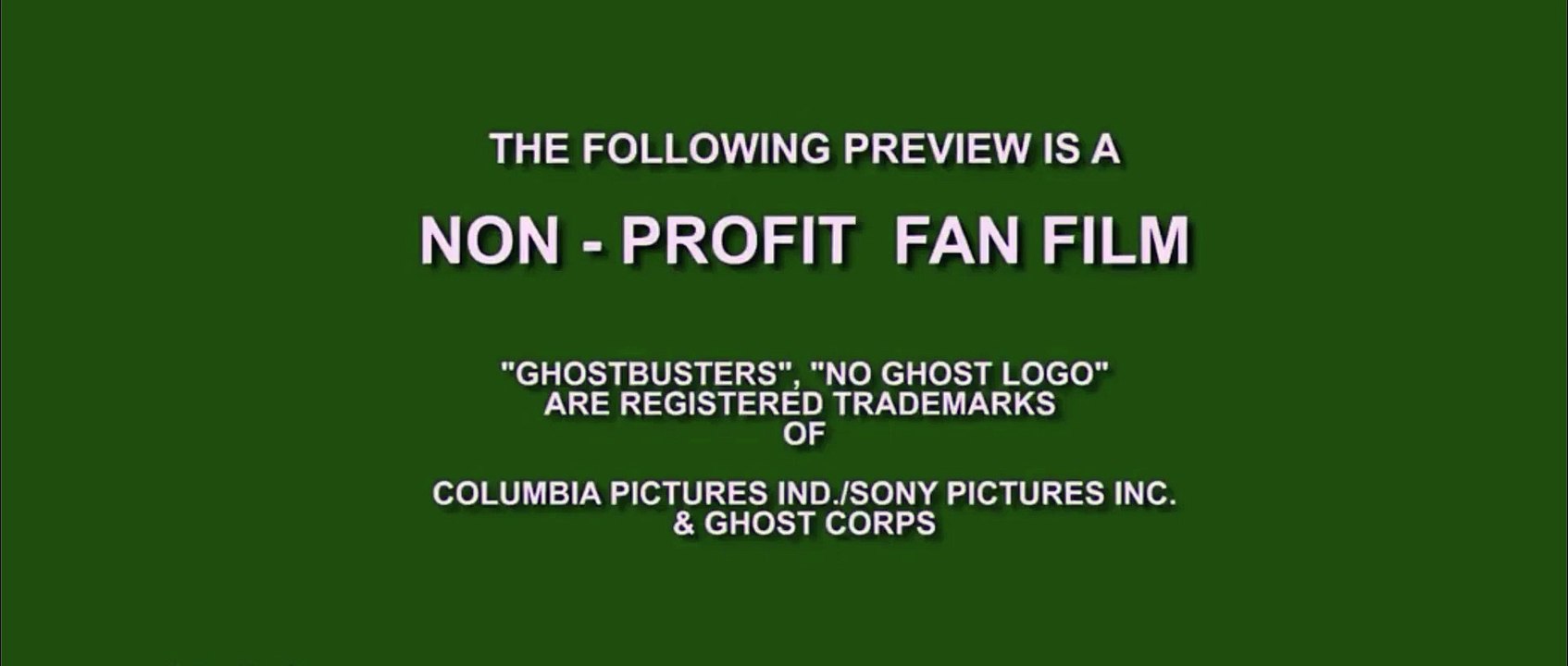 Ghostbusters Assault on Florence - Teaser Trailer