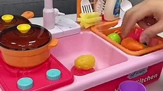 Unboxing Kitchen set Toy