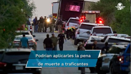 Darían pena de muerte acusados por el fallecimiento de 53 migrantes dentro de tráiler en Texas