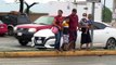 Baches y charcos en la parada de camiones de mezcales | CPS Noticias Puerto Vallarta