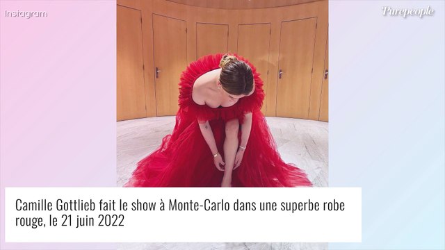 Camille Gottlieb : Epaules nues, décolleté et diamants... Transformation glamour saisissante !