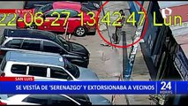 San Luis: sujeto intentó cobrar cupos usando un chaleco de la municipalidad